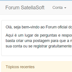 Fórum SatellaSoft